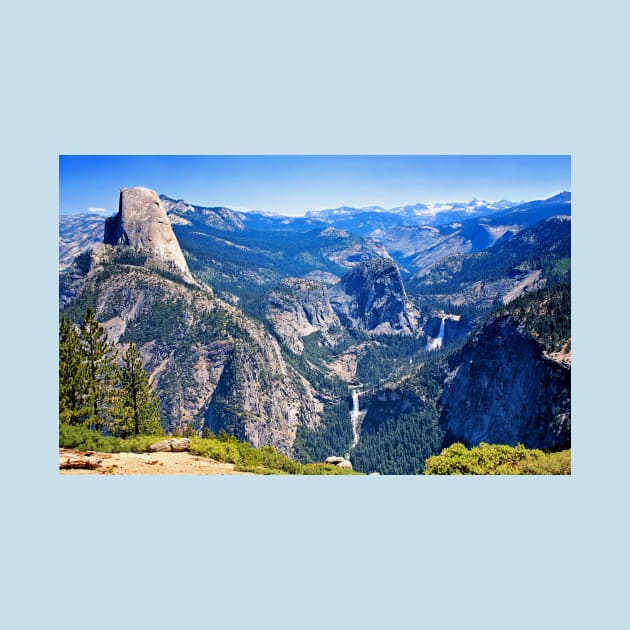 Yosemite Park Glacier Point by Burtney