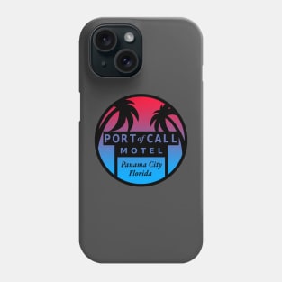Port of Call Motel Panama City Beach Florida Phone Case