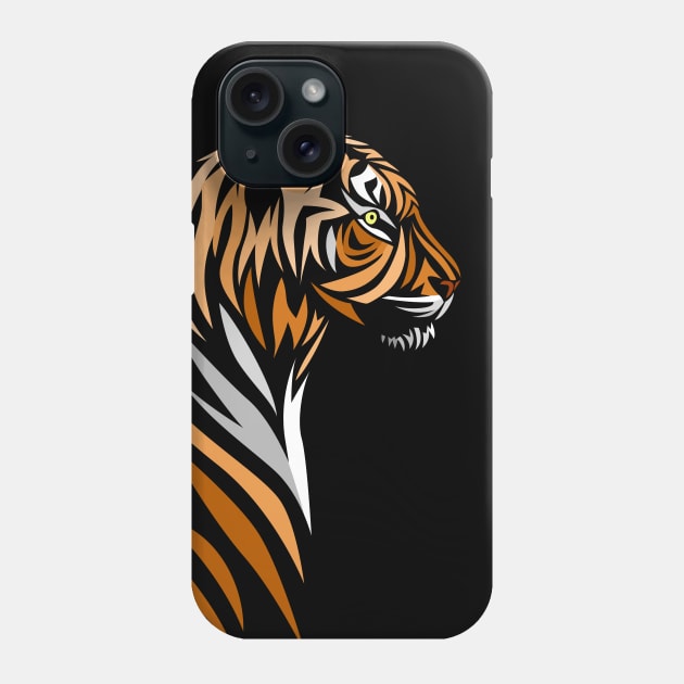 Tribal tiger Phone Case by albertocubatas