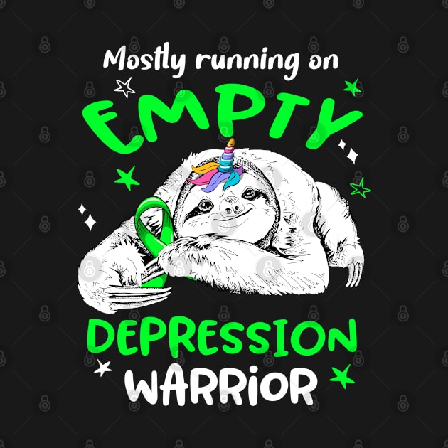 Mostly running on Empty Depression Warrior by ThePassion99