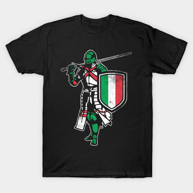Discover Italian Knight - Italy - T-Shirt
