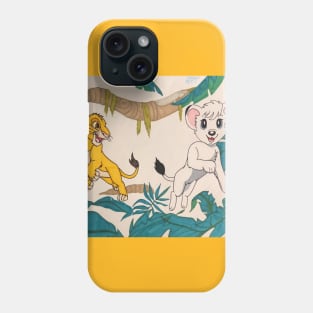 Simba and Kimba Phone Case