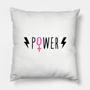 Female power, girl power Pillow