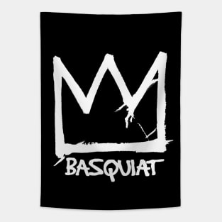 BASQUIAT White Crown Tapestry