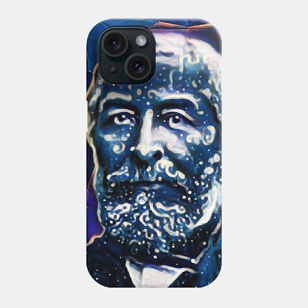 Jean Charles Galissard de Marignac Dark Night Portrait | Jean Charles Galissard de Marignac Artwork 15 Phone Case by JustLit