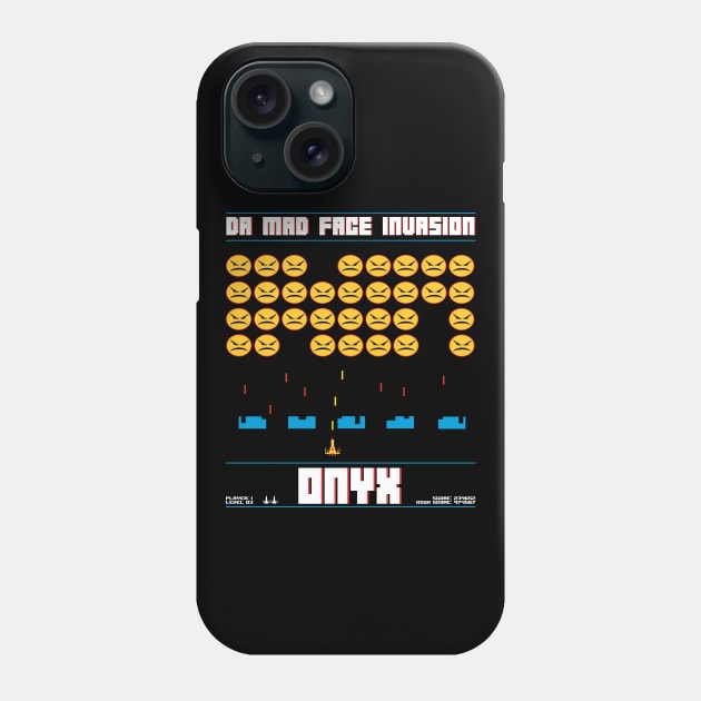 DA MAD FACE INVASION Phone Case by DIGABLETEEZ
