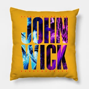 John Wick Modern Pillow