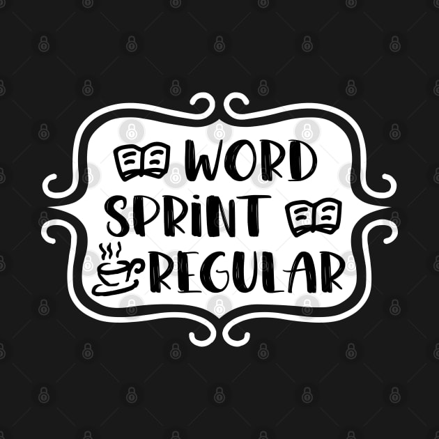 Word Sprint Regular - Retro Writing Typography by TypoSomething