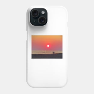 Couple Watching the Sunset Phone Case