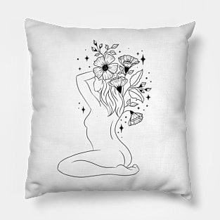 Floral Feminine Divine Pillow