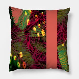 Tropical Foliage Pillow