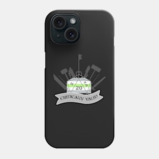 Critically Valid: Agender Pride Phone Case