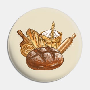 Fresh Bread Pin