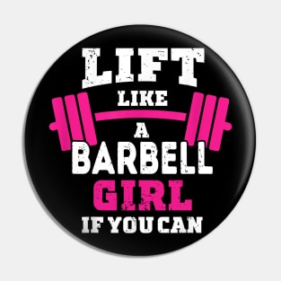Life like a BARBELL Girl if you can Pin
