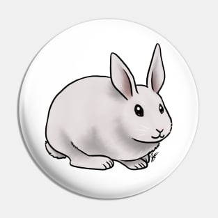 Small Mammal - Rabbit - White Pin