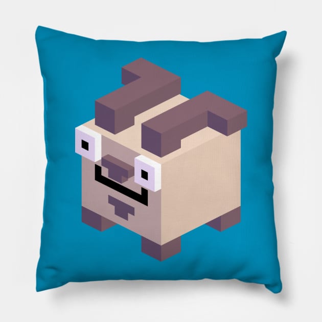 Totes the Goat Pillow by jwatsham