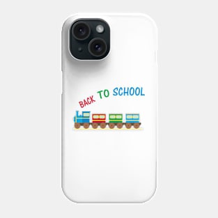 back to school train start first day of school Phone Case