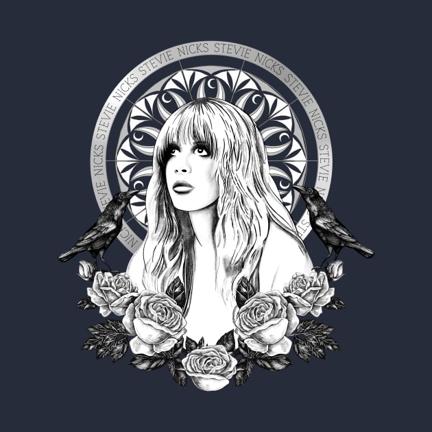 Stevie Nicks Angel Of Dreams Icon by LittleBunnySunshine