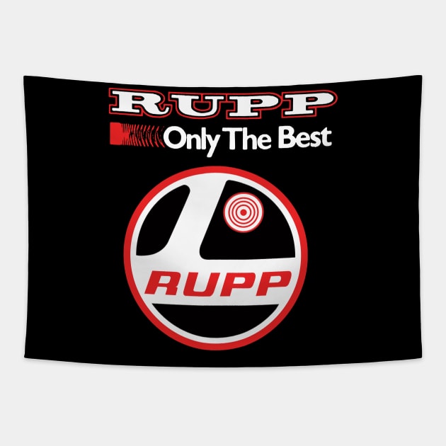 Rupp Snowmobiles Tapestry by Midcenturydave