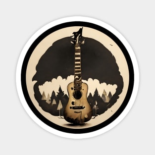 nature guitar Magnet