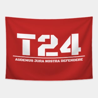 T24 - AUDEMUS JURA NOSTRA DEFENDERE (B) - Inv Tapestry