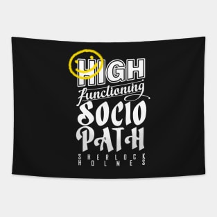 High-Functioning sociopath (White) Tapestry