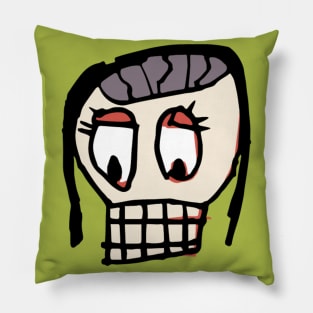 Sophia's Skull Girl Pillow