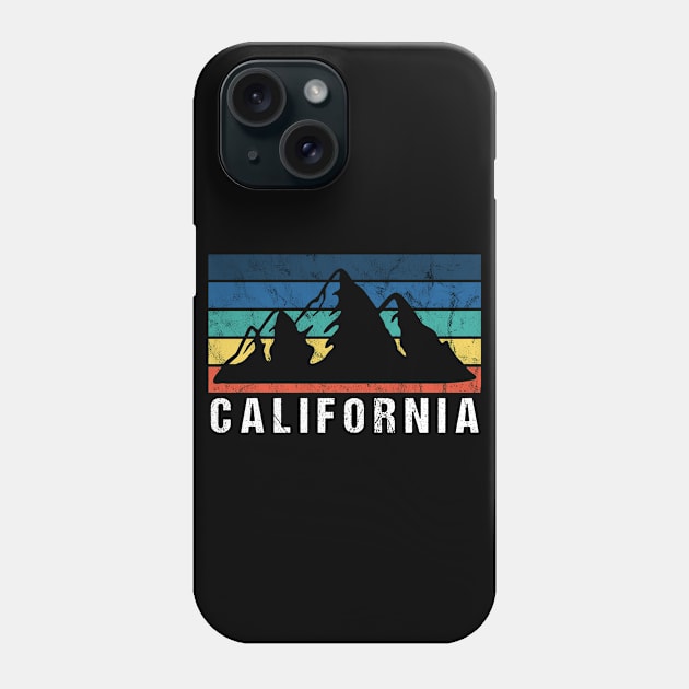 California Retro Vintage Phone Case by JKFDesigns