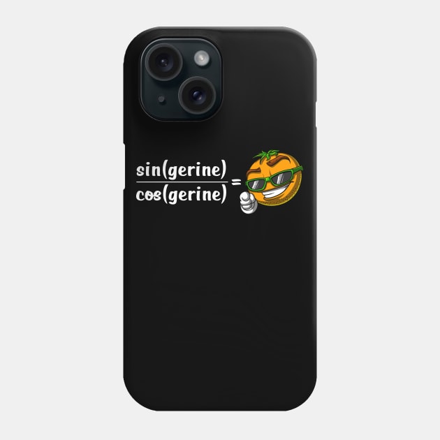 Math Tangerine Joke Phone Case by underheaven