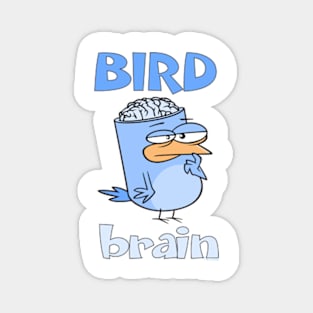 Birdbrain Design for Bird Lovers Magnet