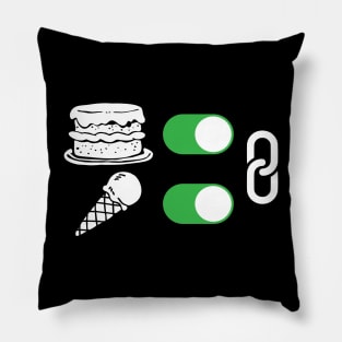 Cake and Ice Cream Pillow