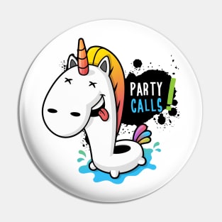 Party Calls Pin