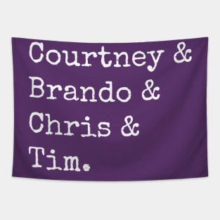 The Courtney Show Tapestry