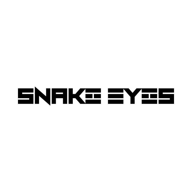 Nu Snake Eyes black by JackCouvela