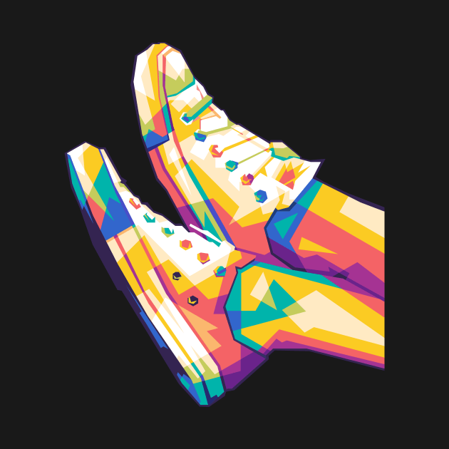 pop art shoes by Rizkydwi