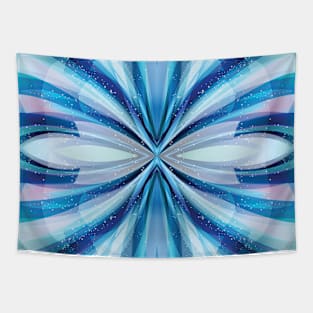 Abstract Blue Tapestry