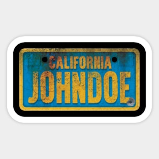 john doe horror smile Sticker for Sale by myartforyou12