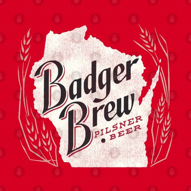 Badger Brew Retro Defunct Wisconsin Breweriana by darklordpug