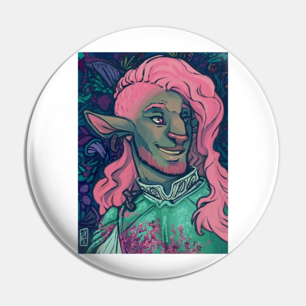 Caduceus Clay Pin by iisjah