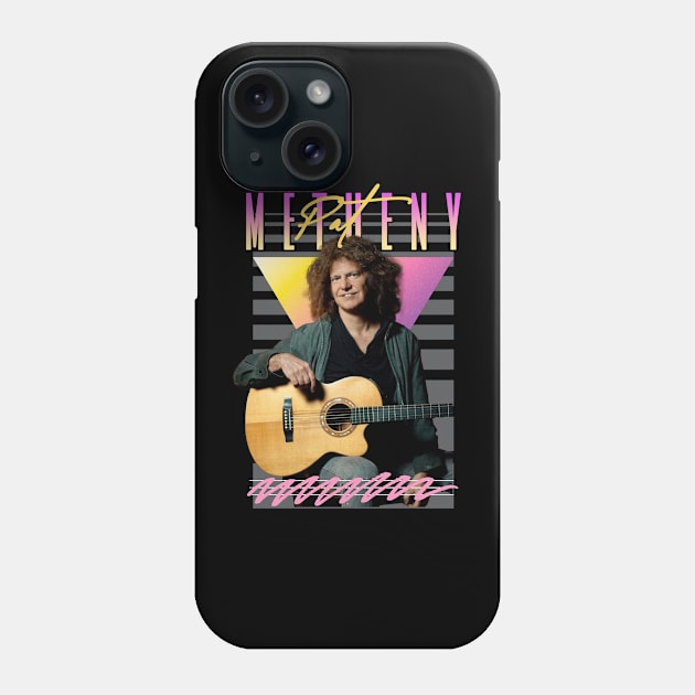 Pat Metheny Retro Dream Box Tour Phone Case by Madesu Art