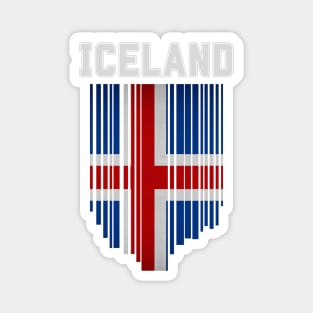 Iceland flag, icelandic flag Magnet