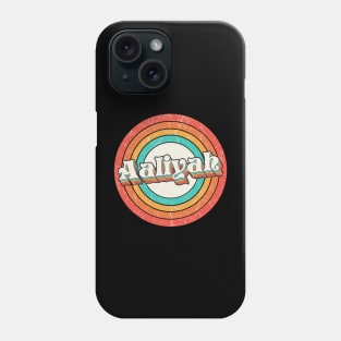 Aaliyah Proud Name - Vintage Grunge Style Phone Case