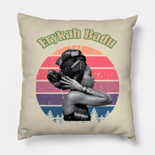 Erykah Badu Didn't Cah Know T shirt 4 Pillow