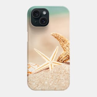 Starfish and seashell Phone Case