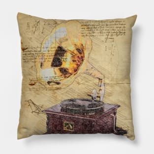 Gramophone Pillow