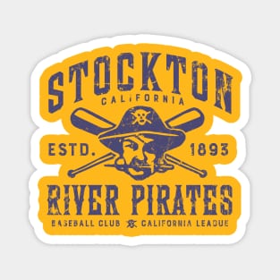 Stockton River Pirates Magnet