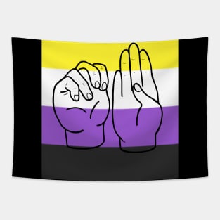 Sign language for Non-binary Tapestry