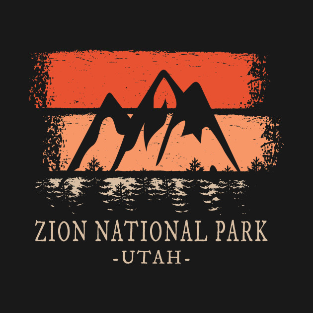 Discover Zion National Park Vintage - Zion National Park - T-Shirt