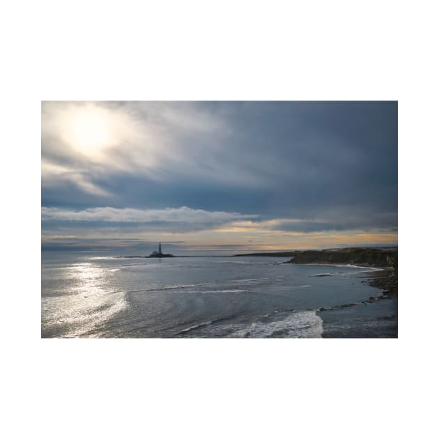 Overcast morning at St Marys Island by Violaman