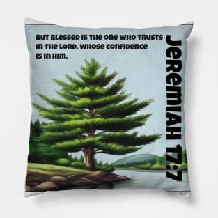 Jeremiah 17:7 Pillow